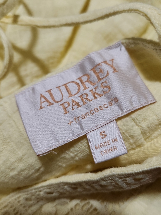 Audrey Parks for Francesca's Collections Pale Yellow Summer Mini Dress - Picture 13 of 13